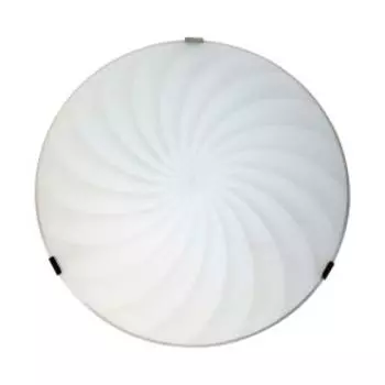 Светильник настенно-потолочный Элетех Ассоль, 30 см, Е27, 60 Вт, матовый белый