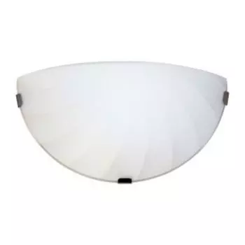 Светильник настенно-потолочный Элетех Ассоль, 30 см, Е27, 60 Вт, матовый белый