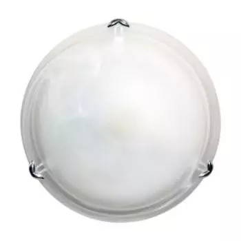 Светильник настенно-потолочный Элетех Дюна, 31 см, Е27, 60 Вт, белый