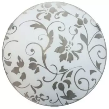 Светильник настенно-потолочный Элетех Эрика, 25.5х25 см, Е27, 60 Вт, матовый белый