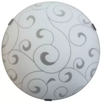 Светильник настенно-потолочный Элетех Морокко, Е27, 60 Вт, 25 см, матовый белый