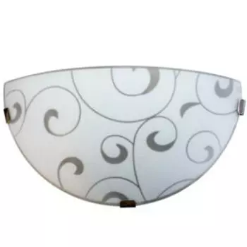 Светильник настенно-потолочный Элетех Морокко, Е27, 60 Вт, матовый белый