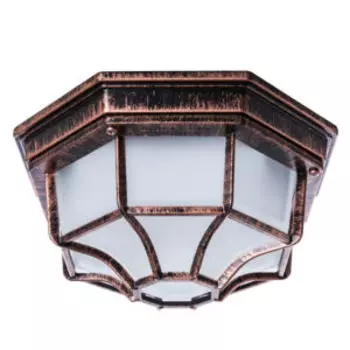 Светильник настенно-потолочный Элетех Тартаруга, Е27, 100 Вт, IP65, медь