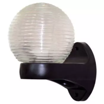 Светильник настенный Элетех Кольца, Е27, 60 Вт, IP44, черный