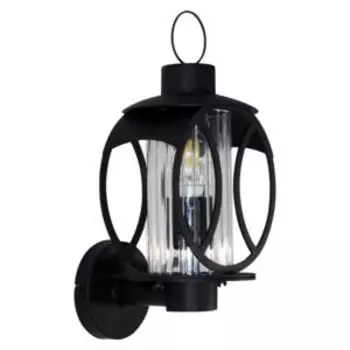 Светильник настенный Элетех Манхеттен, Е27, 100 Вт, черный