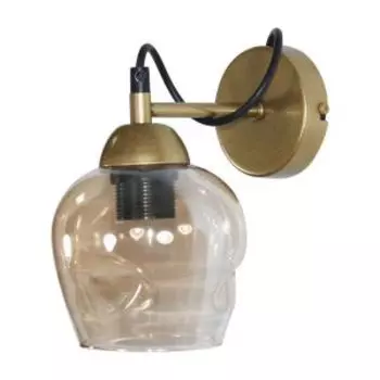 Светильник настенный Элетех Мирра, Е27, 60 Вт, золото