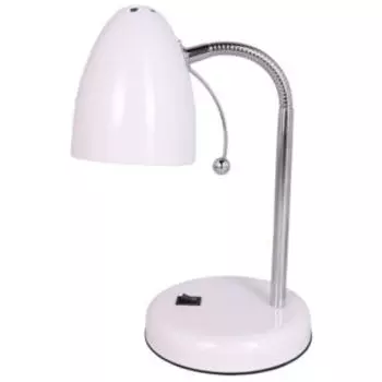 Светильник настольный ЭРА N-116, Е27, 40 Вт, белый
