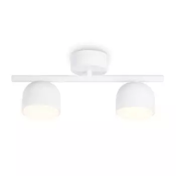 Светильник потолочный TN71022/2, GX53, 2х12 Вт, 32х8 см, белый