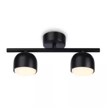 Светильник потолочный TN71024/2, GX53, 2х12 Вт, 32х8 см, черный