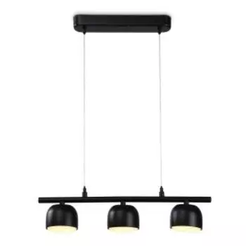 Светильник потолочный TN71034/3, GX53, 3х12 Вт, 44х8 см, черный