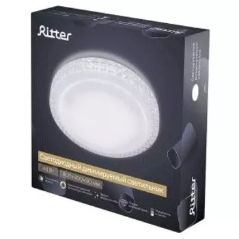 Светильник Ritter Galaxy с ДУ, 36 Вт, 2700-6400К, 400х90 мм, диммер