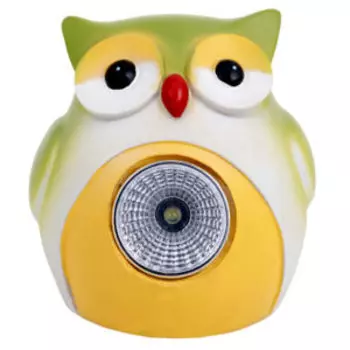 светильник садовый на солнечной батарее "Совушка"