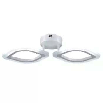 Светильник светодиодный Альт, 27 Вт, белый, 43х16х8 см, без пульта