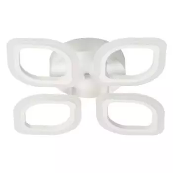 Светильник светодиодный Мадлен, 64 Вт, пульт, 48х48 см, 4 ромбика