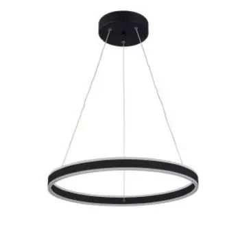 Светильник светодиодный Платлинг, 88 Вт, пульт, 100 см, черный, металл, акрил