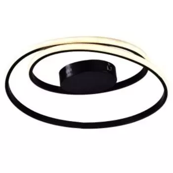 Светильник светодиодный Россвет, 102 Вт, черный, 52х4 см, с пультом