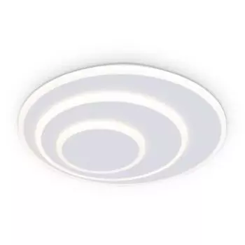 Светильник светодиодный с пультом FA7707 WH, 3000-6400K, 62 Вт, 47 см