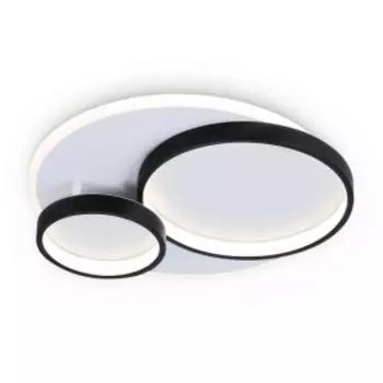 Светильник светодиодный с пультом FA7719 WH/BK, 3000-6400K, 64 Вт, 49 см