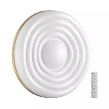 Светильник светодиодный Sonex Pale Fass Wood 7674/DL, 48 Вт, 3000-6000К, IP43, пульт ДУ, 39 см