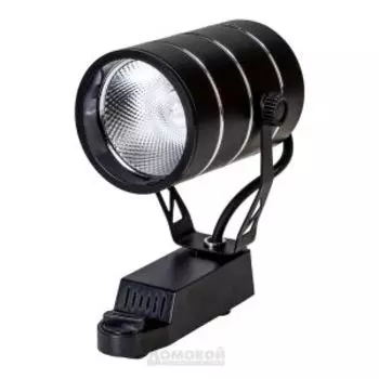 светильник трековый 10Вт (S освещ. до 4 кв м) черный, LED