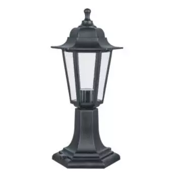 Светильник уличный Navigator 80 473, E27, IP44, 6 граней, черный