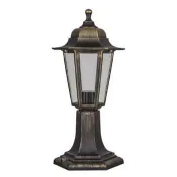 Светильник уличный Navigator 80 474, E27, IP44, 6 граней, под бронзу