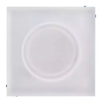 Светильник встраиваемый ЭРА DK104 WH, GU5.3, MR16, белый