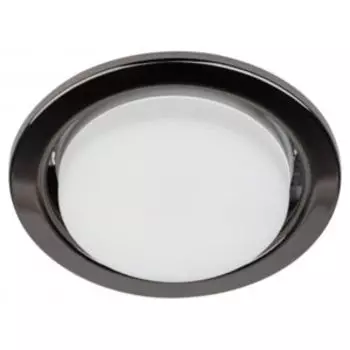 Светильник встраиваемый ЭРА KL35, GХ53, 220В, 13Вт, металл, черный