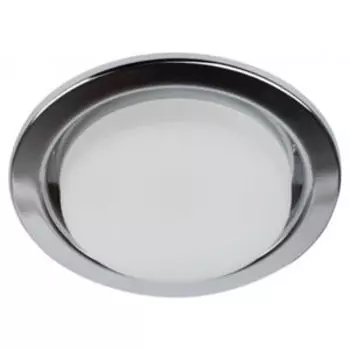 Светильник встраиваемый ЭРА KL35, GХ53, 220В, 13Вт, металл, хром