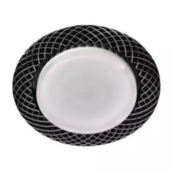 Светильник встраиваемый ЭРА KL76, GХ53, 220В, 13Вт, черный