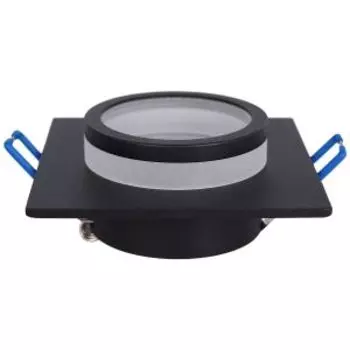 Светильник встраиваемый ЭРА KL88 BK, MR16/GU5.3, алюминиевый, черный