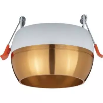 Светильник встраиваемый Navigator NGX-C-005-04, GX53, бело-золотой