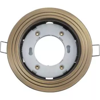 Светильник встраиваемый Navigator NGX-R6-007, GX53, 2 круга, черненая бронза