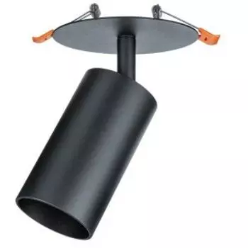 Светильник встраиваемый поворотный Navigator NFS-C-006-02, GU10, черный