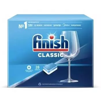 Таблетки для посудомоечной машины Finish Classic, 28 штук