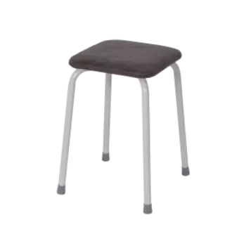 Табурет квадратный Пенёк легкий 184, цвет сиденья коричневый