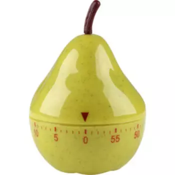 Таймер Pear, 6.7х9.1 см, пластик/металл