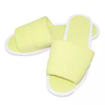 тапочки для сауны СТМ махровые, размер: 40-41, светло-желтый