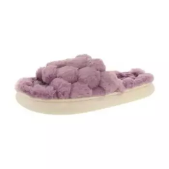 тапочки домашние женские DE FONSECA BASSANO WA56R1, размер 40-41, розовый, текстиль, ПВХ, з/н