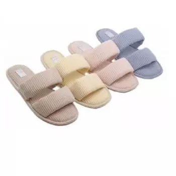 Тапочки домашние женские Lucky Land Пантолеты, размер 40, о/н, текстиль, в ассортименте