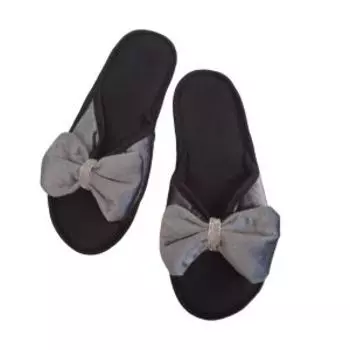 тапочки домашние женские SOFI DE MARKO №67, размер 36-S, серый, текстиль, о/н