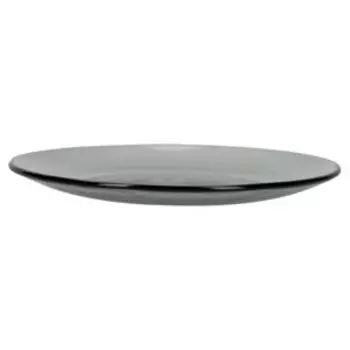 Тарелка десертная Basilico Lava Grey, 17 см, стекло