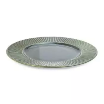 Тарелка десертная Domenik Emerald Green, 22 см, керамика