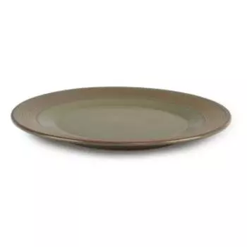 Тарелка десертная Domenik Helezone Green, 21 см, керамика