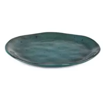 Тарелка десертная Domenik Stone, 20 см, керамика, синий