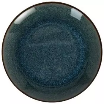 Тарелка десертная Домовой Blue sky, 20 см, керамика