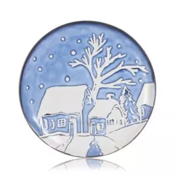 Тарелка десертная Esprado Fabula, 21 см, каменная керамика