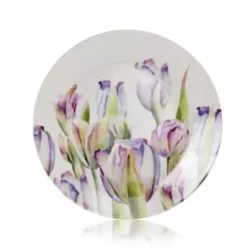 Тарелка десертная Esprado Tulips, 19 см, фарфор