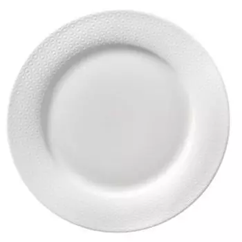 Тарелка десертная Home Queen Белый Лотос, 19.1 см, фарфор