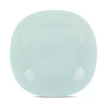 Тарелка десертная Карин Лайт Тюркуаз 19см, стекло